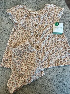 NWT Little Planet outfit matching set 5T little girls
